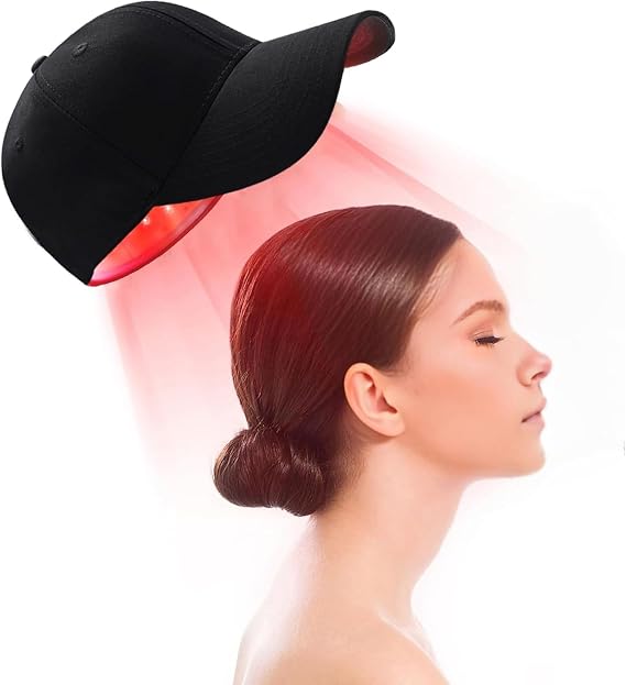 COYEUX Red Light Therapy Hair Growth Cap, 660 Nm & 850 Nm Therapy Device, 82 LEDs, Hair Growth for Thinning Hair, Restore Hair Thickness Volume