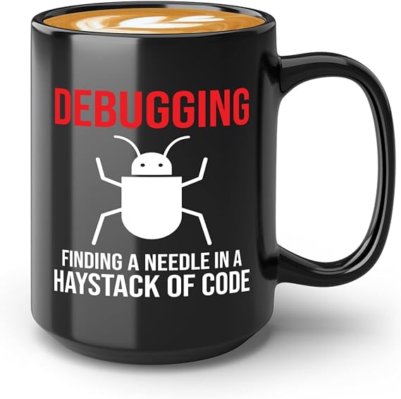 Computer Science Tech Web Developer IT Database Programming Deging Coding Software Coffee Mug 15oz Black -Hobbling Around - Broken Arm Hand Bone Tees Leg Wrist Elbow Injury Leg