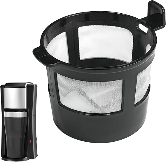 1 Pack Reusable Coffee Filter Compatible with BLACK+DECKER CM618 Single Serve Coffee Maker