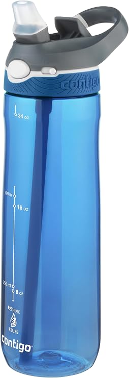 Contigo Ashland Autospout Train Watercolor 720 mL Blue