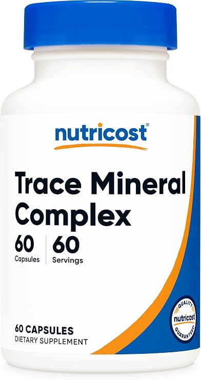 Nutricost Trace Mineral Complex 60 Capsules - Vegan & GMO Free