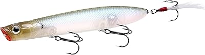 LUCKY CRAFT Gunfish 117 Freshwater Fishing Lures, Top Water Fishing Gear for Trout and Bass Fish, Spooks Cupped Mouth Walker, Long Casting Treble Hooks, Fish Accessories for Tackle Box