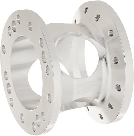 OMP (ODC023181) Fixed Steering Wheel Spacer, Silver