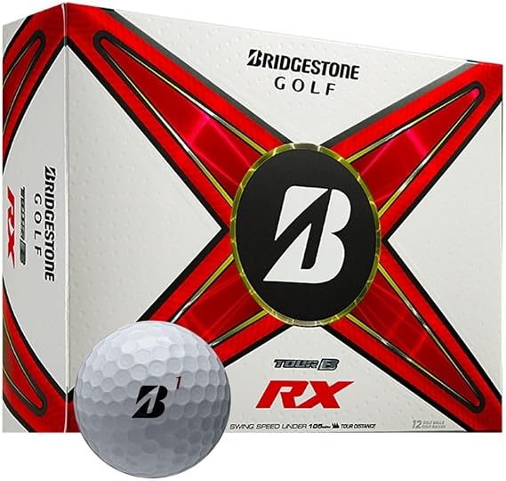 Bridgestone Tour B RX Golf Balls [24-Ball] White
