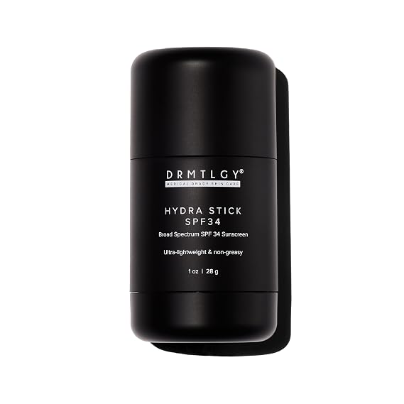DRMTLGY Hydra Stick SPF 34 | Invisible Mineral Sunscreen