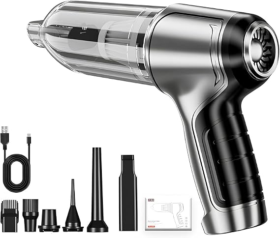 120W Wireless Mini Vacuum Cleaner Handheld Brushless Motor Wet and Dry Vehicle Vacuum Cleaner