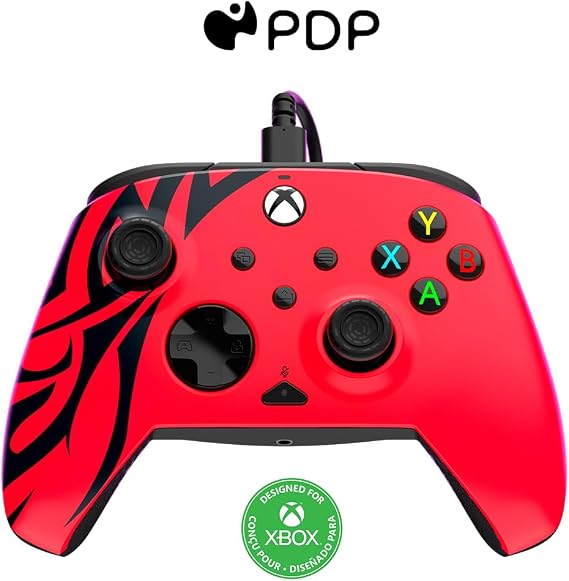 PDP by TURTLE BEACH Rematch Wired Controller PC Xbox Series X|S - Spirit Red