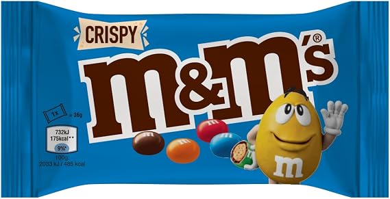 M&M'S Pirinç Patlaklı Draje 36 Gram