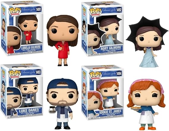 Funko Gilmore Girls 25th Anniversary Pop! Complete Set (4)