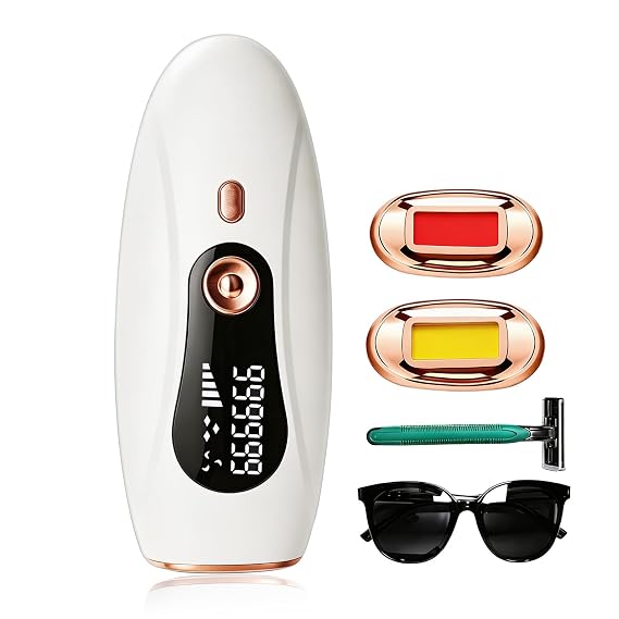IPL Laser Hair Removal Device for Women and Men At Home Permanent Painless Lazer Hair Remover depiladora laser para mujer Long Lasting Results for Face Body Bikini Line Armpits Legs