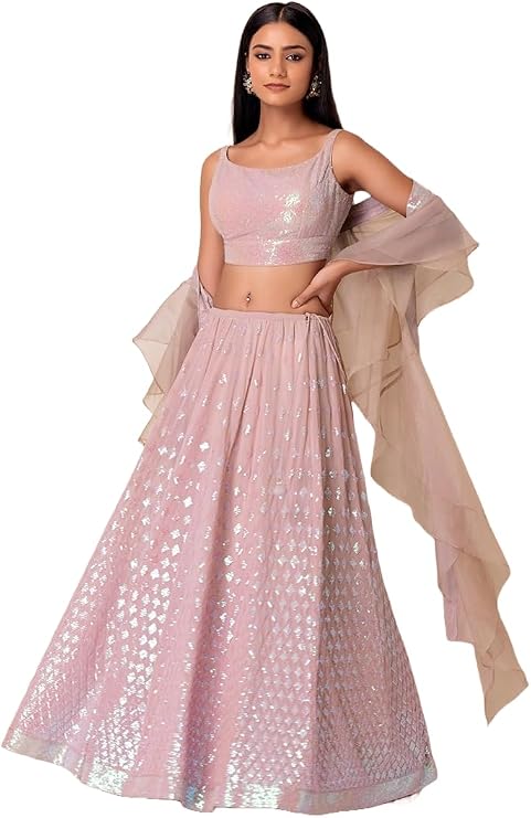 Indian Ready To Wear Lehenga Choli Navratri/Diwali/Events For Women, Bridesmaid, Party, Festival Wear-15067