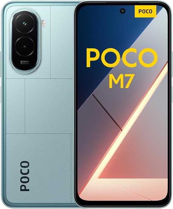 XIAOMI Poco M7 Smartphone 8+256GB 50MP AI Dual Camera 7000mAh Blue