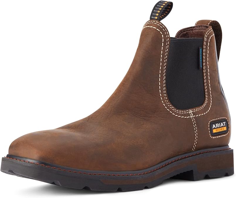 ARIAT Groundbreaker Chelsea Sq Toe H20 ST Men's Boots