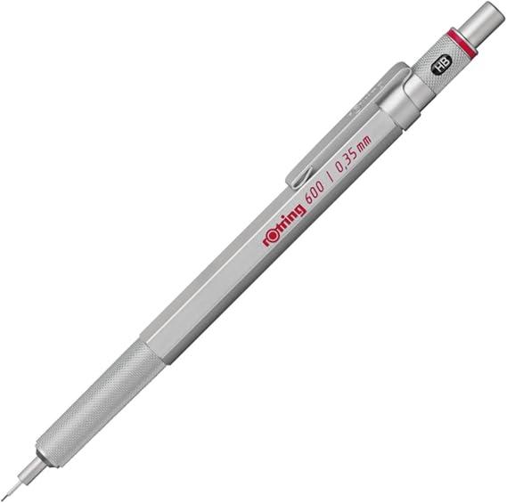 Rotring Mechanical Pencil Rotring 600 0.3mm Silver 1911-702 Official Japanese Product
