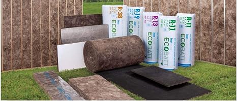 Knauf 704 SQFT 8 Bags of R 30 Unfaced 24 by 48 Fiberglass Batt Fits 2X10 Floor-Ceiling, attic