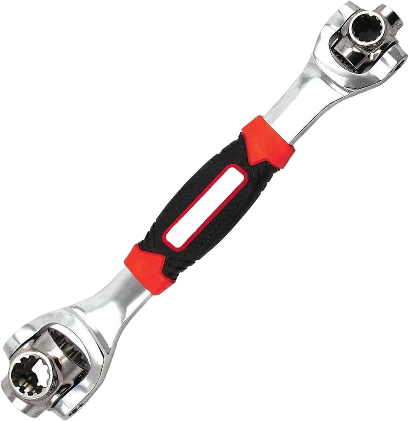 JONMON Tiger Socket Wrench - Multifunctional 360 Degree Swivel Rotating Head Wrench Spanner Tool Works with Spline Bolts, 6-12-Point, Torx, Square Damaged Bolts for Home and Car Repair