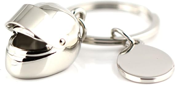 maycom Keychain Motorcycle Bicycle Movable Sunshade Helmet Key Chain Ring Keyring Keyfob 86044
