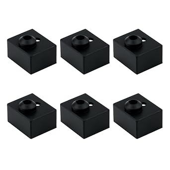 3D Printer Accessories Hotend 6PCS Ender 3 S1 Heater Silicone Sock, high Temperature 300C Sprite Extruder Ender 3 S1 Pro Silicone Case, for Ender 3 S1 Pro S1 CR10 Smart Pro, Sermoon V1 3D Printer