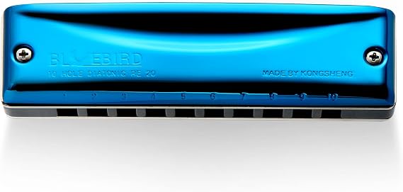 KONGSHENG BlueBird 10 Holes Blues Harmonica (E)