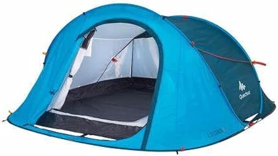 QUECHUA 2 Seconds Camping Tent - 3 Person - Blue