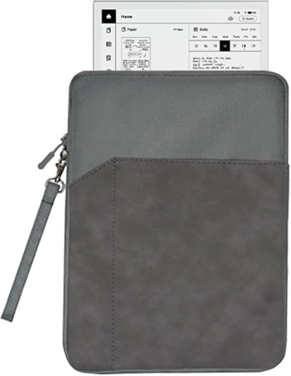 Tablet Sleeve for VIWOODS AiPaper Carta 1300 AI E Ink Tablet 10.65'',360 Protective Bag Carrying Case Water-Resistant,Dark Gray.