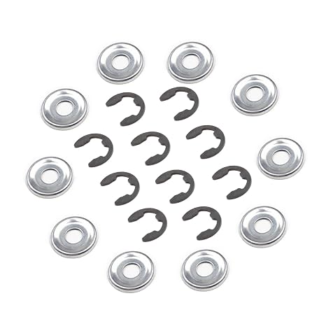 10 Sets Clutch Drum Washer, Clutch Washer and E-Clip Kit Replacement for STIHL 017 018 021 023 025 MS170 MS180 MS230 MS210 MS250 9460 624 0801/0000 958 1022 | Replacement for STIHL 017 018 021 023 025 MS170 MS180 MS230 MS210 MS250 9460 624 0801/0000 958 1022