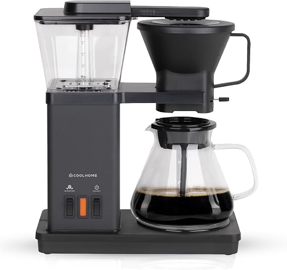 Masterbrew Coffee Machine - Filter Coffee Machine - With Blooming Function - Black