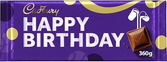 Cadbury Dairy Milk 360G Happy Birthday