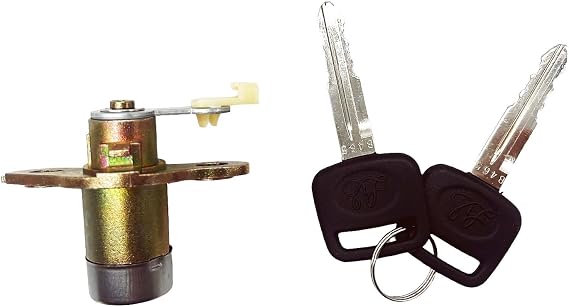 Golden Selection Trunk Lid Lock Cylinder with 2 Keys Compatible with 1997 1998 1999 2000 2001 Toyota Camry 3.0L V6 2.2L L4 Replaces 69055-33190/6905533190
