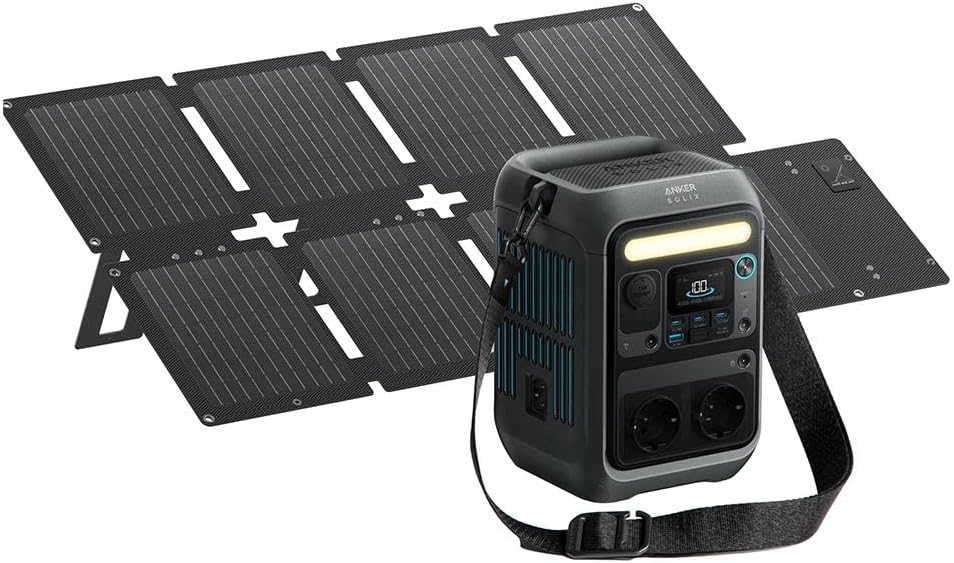 Anker SOLIX C300X AC Portable Power Supply  PS60 Portable Solar Generator