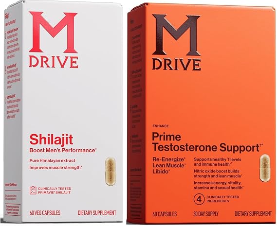 Mdrive Prime Testosterone Support Shilajit