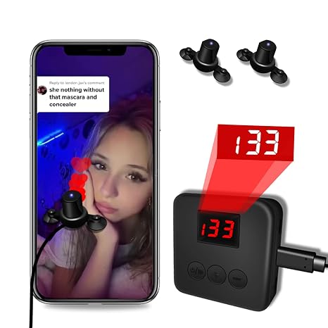 Auto Clicker for iPhone iPad, Adjustable Automatic Physical Tapper,Phone Screen Device Speed Clicker for Android IOS, Simulated Finger Continuous Clicking, Suitable for Games,Reward Tasks(1 Second Fastest 33 Times)