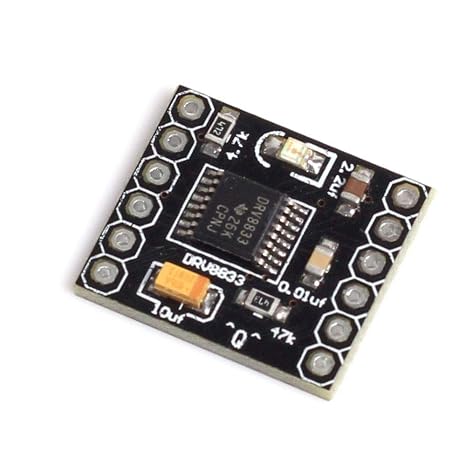 DRV8833 2 Channel Motor Driver DC Motor Driver Module Board 1.5A 3V-10V H-Bridge 4-Wire Step Motor for Arduino