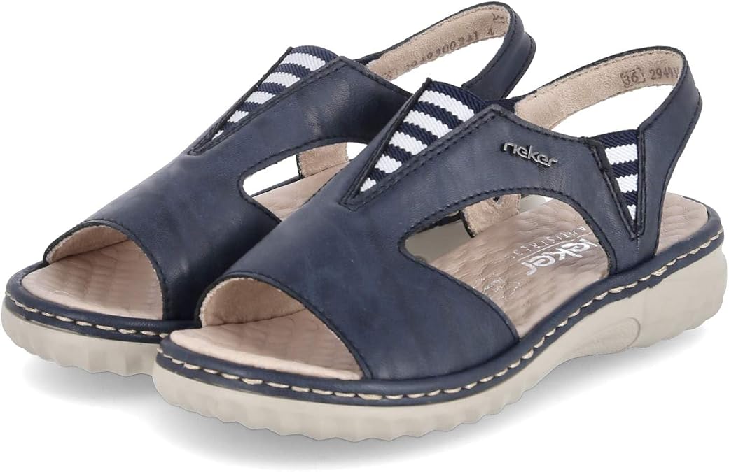 Rieker Womens Wedge Sandals