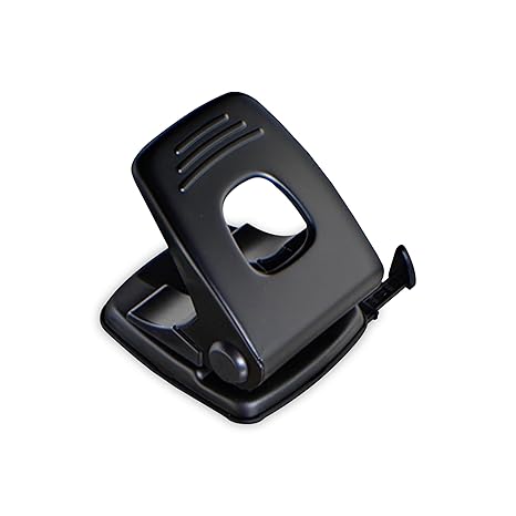 G4GADGET 2 Hole Punch, 10 Sheet Capacity, Lightweight and Compact Paper Puncher with Adjustable Guide Bar, Durable Metal Build, Ideal for Office, Home, and School Use