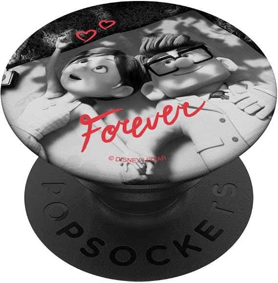Disney Pixar UP Carl and Ellie Forever Heart PopSockets Adhesive PopGrip