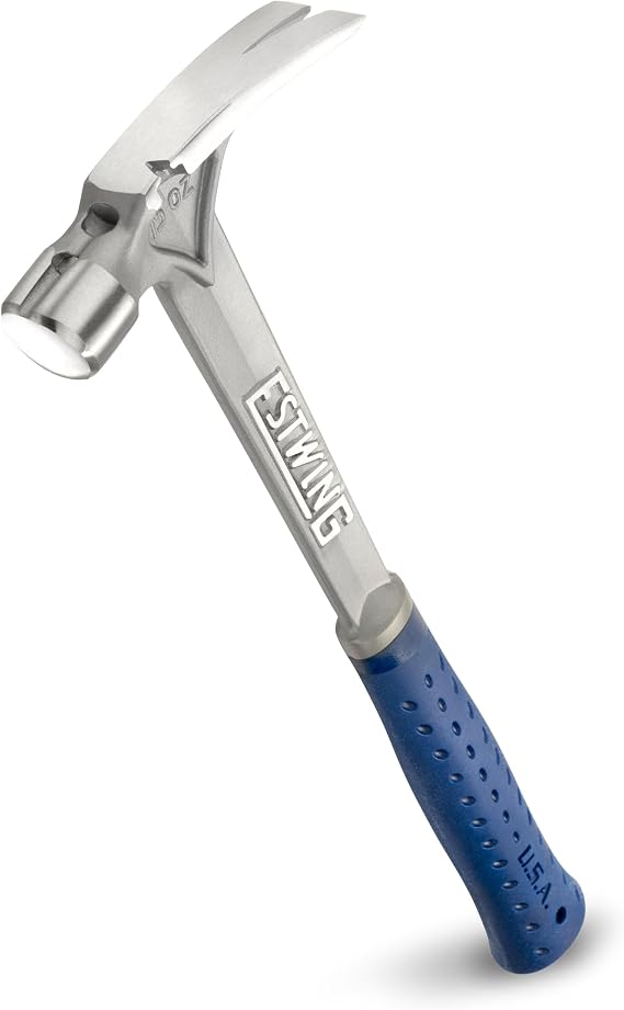 Estwing E6/15S 15oz Vinyl Gripped Ultra Hammer, Blue