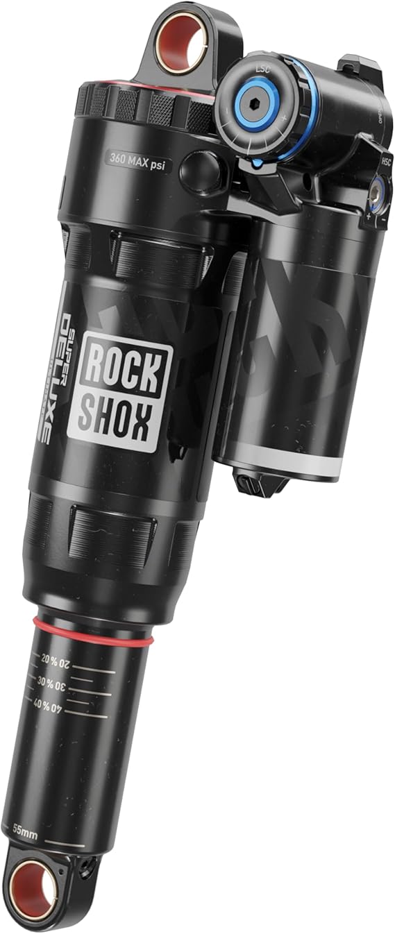 RockShox Super Deluxe Ultimate RC2T Rear Shock - 165 x 45 mm, Linear Air, 0 | bike-rear-suspension-shocks