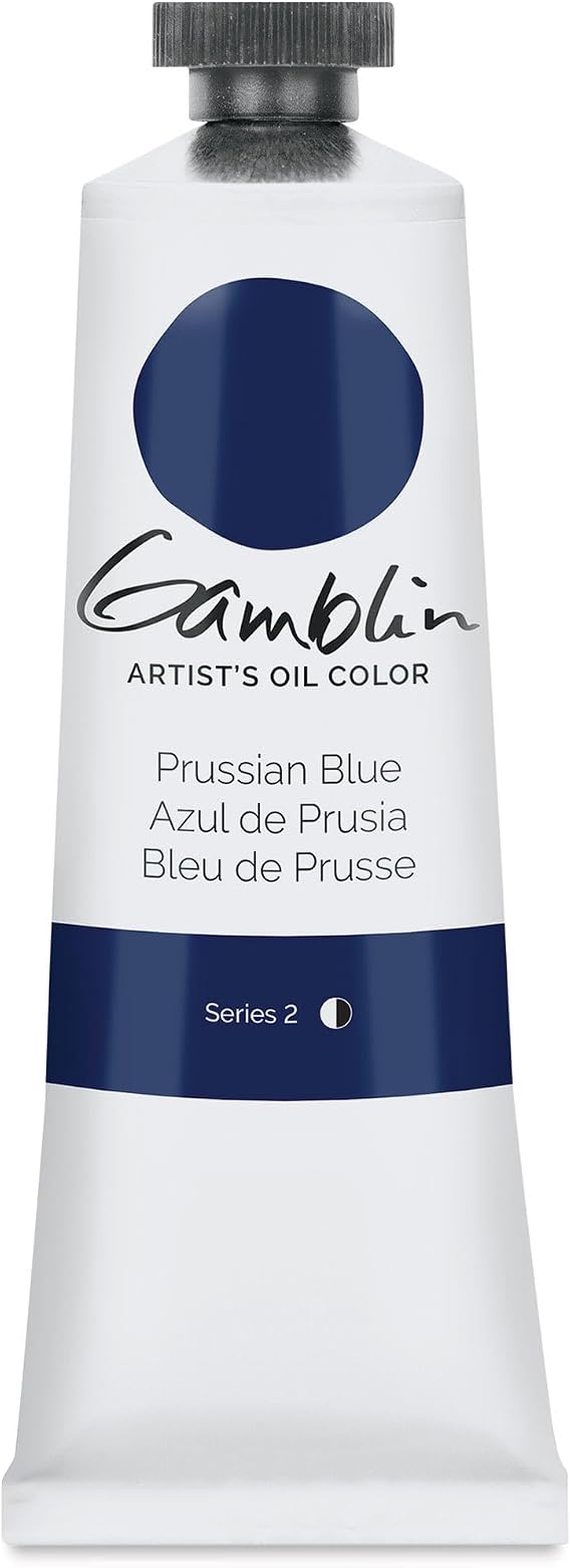Gamblin : Artist Oil Colour 37ml : Prussian Blue