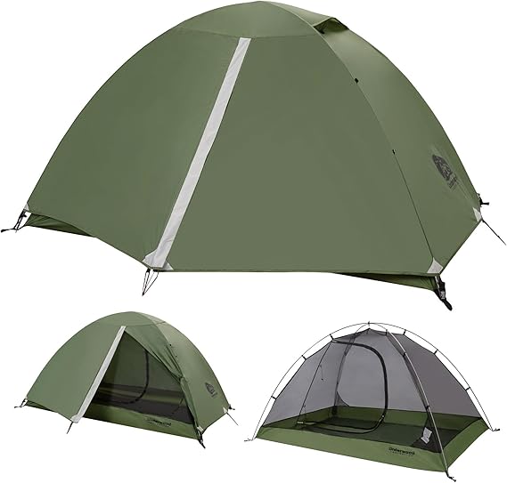 1/2/3/4 Man Lightweight Backpacking Tent, Waterproof 3 Season Camping Tent | Quick Easy Setup,Waterproof 1/2/3/4 Person Camping Tent, Portable Backpacking Shelter Suitable for Hiking, Mountaineering
