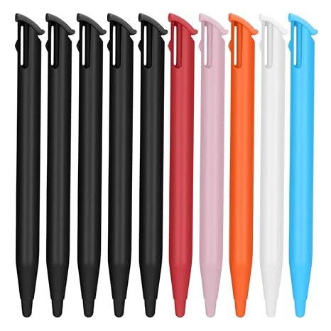 2DS Stylus, Stylus Pens for Nintendo New 2DS XL/New 2DS LL Slot Replacement Pen Plastic Touch Screen Pen Set(10 Pack)