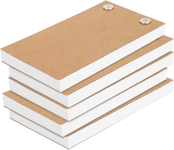 Flip Book Paper,Flip Books Blank Book Starter kit Set Paper 1474922724 Flick Light pad 5 pcs fliooks for Drawing Cartoons Sketch Sewing Flip Book Kit Separate Hand Painted