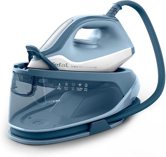 Tefal Power Pro Compact 200 2400W Steam Generator Iron, Anti-Calc