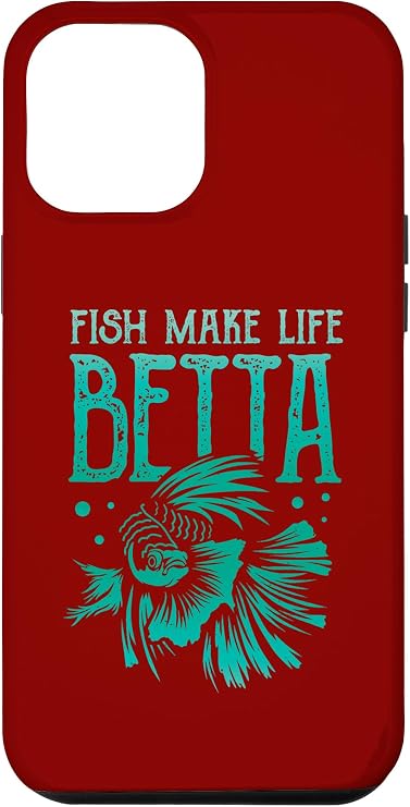 iPhone 15 Plus Fish make life Betta Case