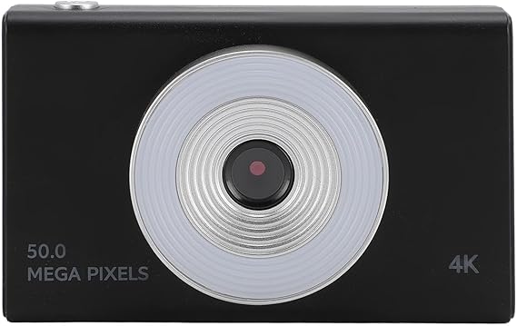 4K Digital Camera for Photography, 8X Zoom with Fill Light