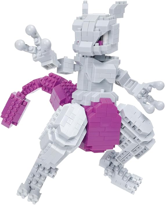 nanoblock - Pokemon - Mewtwo Deluxe Edition, Pokemon Series Building Kit