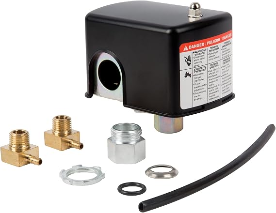Red Lion 305585012 Pressure Switch Repair Kit for RL-SWJ50, RL-SWJ75 and RL-SWJ100 Shallow Well Jet Pumps, Black