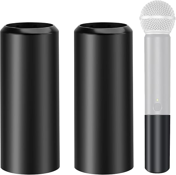 2-Pack Replacement Battery Cover for Shure BLX2/SM58,Beta58,PG58