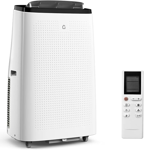 Portable Air Conditioner 14000 BTU Cools Up to 750 Sq.Ft, 3-In-1 Portable AC Unit With Dehumidifier, Fan, Cooling Mode & Window Kit, Room Air Conditioner Portable for Bedroom, Living Room, Office