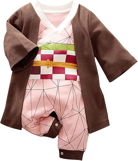 Cute Baby Boy Girl Romper Newborn Anime Onesie Toddler Halloween Cosplay Jumpsuit Outfit clothes